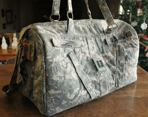 purses made from military uniforms